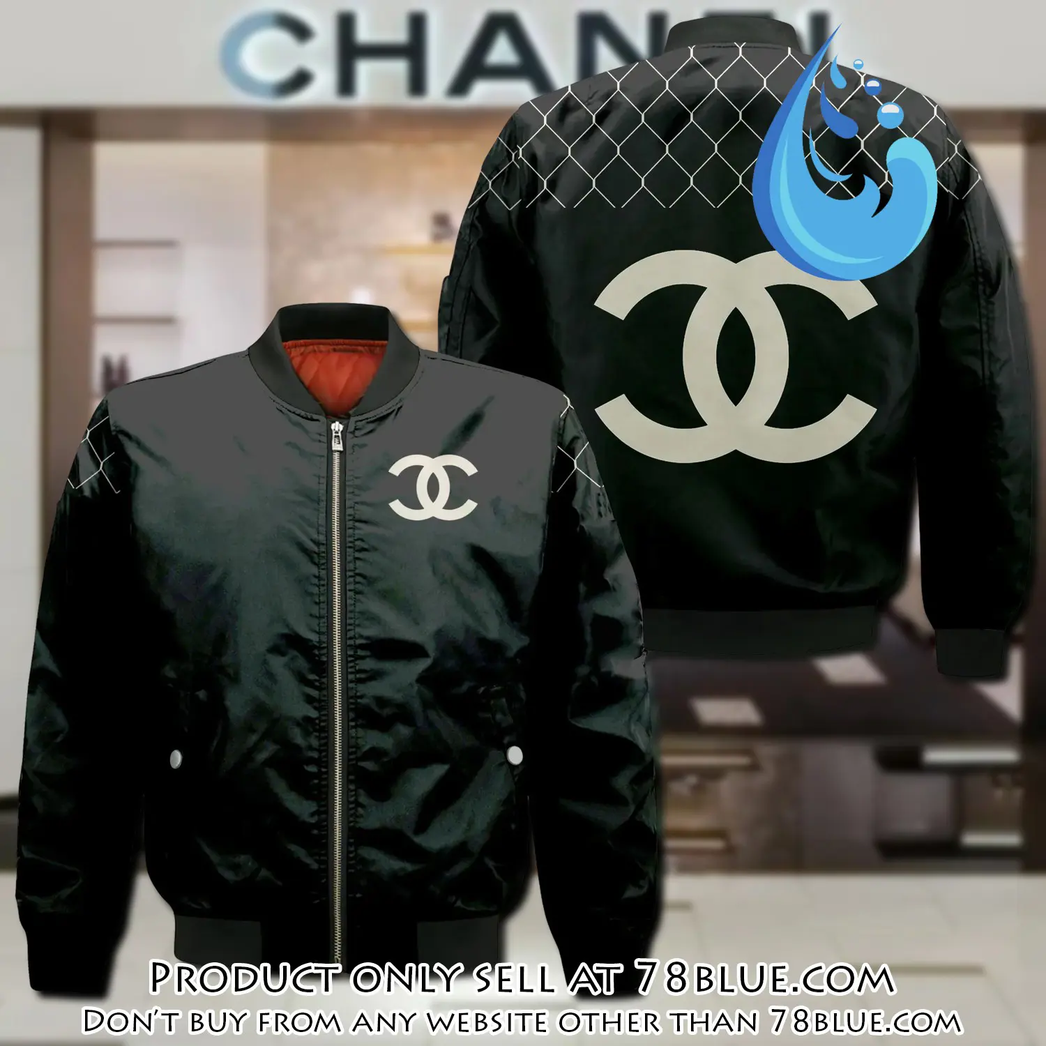 Chanel bomber jacket fashion luxury brand clothing clothes outfit for men women 78b5742098